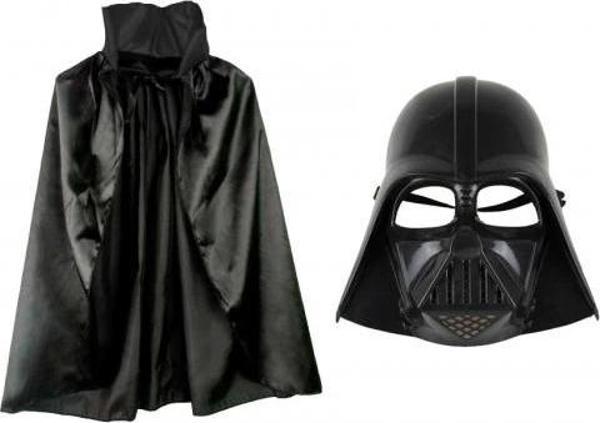 Çocuk Boy Darth Vader Maskesi Ve Pelerin Seti - Image 1
