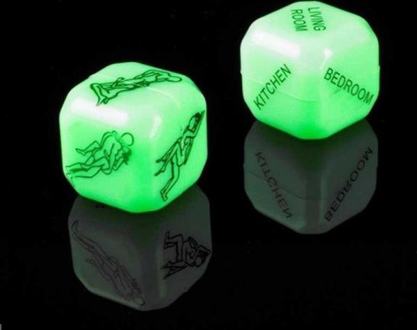 Zar Oyunu Sex Dice Glow Dark - Image 1