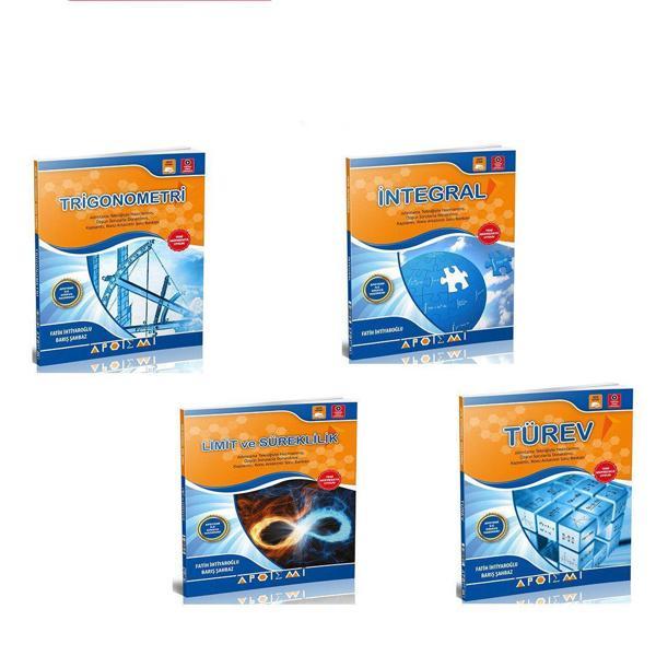 Apotemi Türev İntegral Limit Süreklilik ve Trigonometri Seti 4 Kitap - Akm Kitap - Image 1