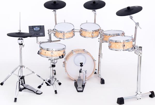 NEW NEİRO NDDS-720 PARLAK AHŞAP SB DİJİTAL BATERİ SETİ - Image 1