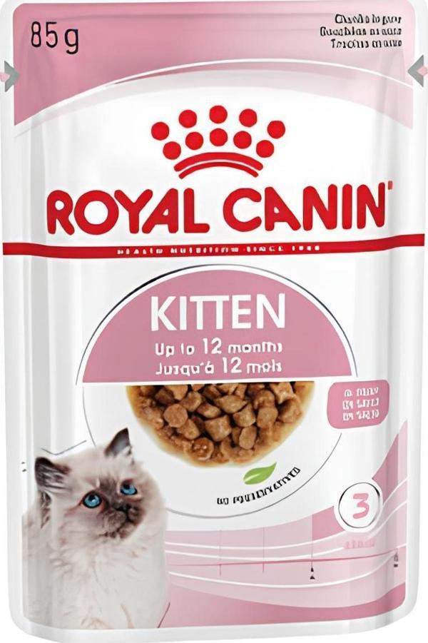 Royal Canin Kitten Jelly Pouch Yavru Kedi Yaş Maması 85 gr - Image 1