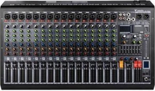 Westa WM-1600FX  USB & Bluetooth 16 Kanal Deck Mixer - Image 1
