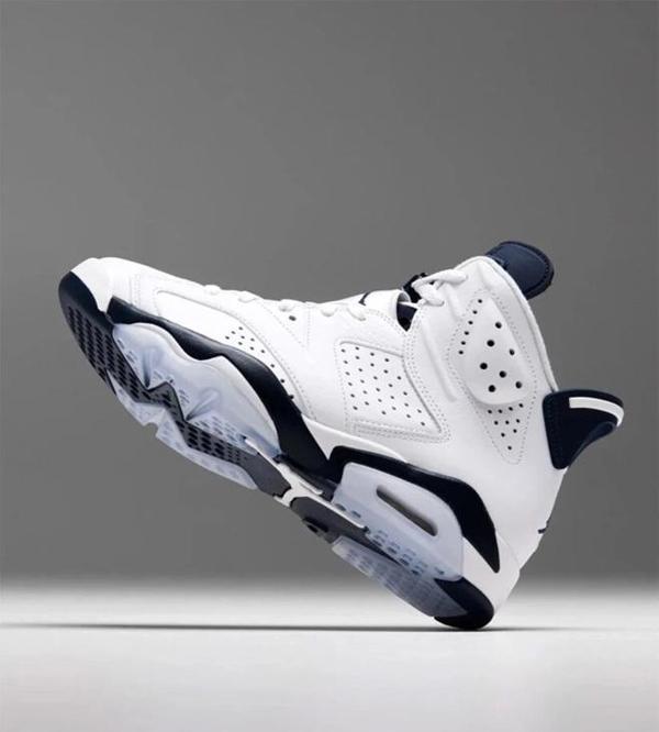 NİKE Air Jordan 6 Retro Midnight Navy 2022- CT8529-141 - Image 1