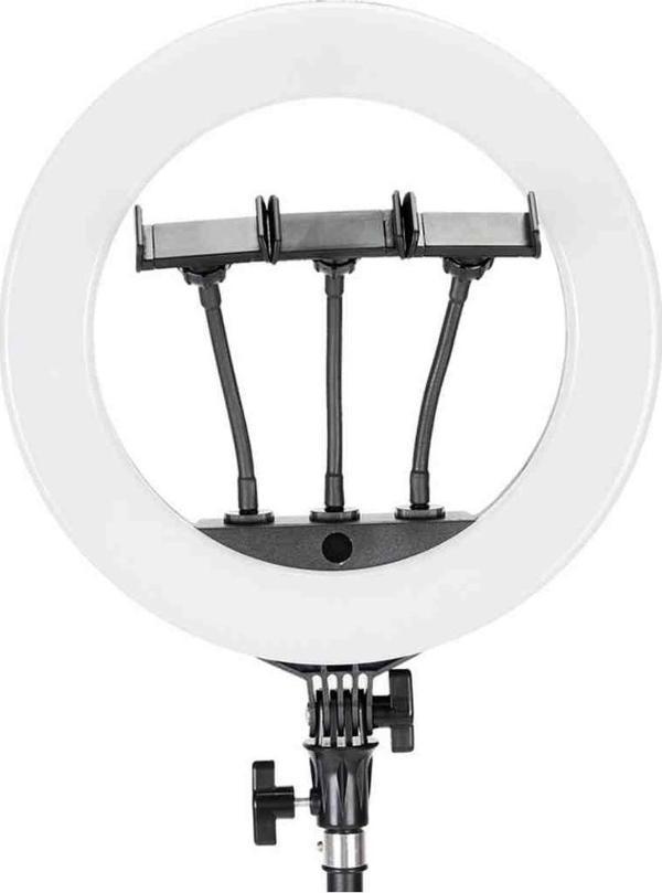 Fuchsia FM-14R Kumandalı 34cm Işıklı Telefon Tutucu Ring Light - Image 1