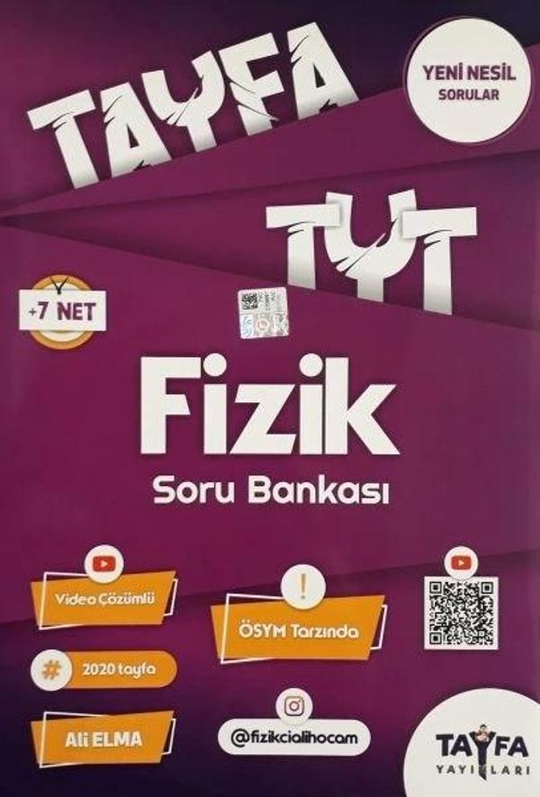 Tayfa TYT Fizik Soru Bankası (Yeni) - Tayfa Yayınları - Image 1