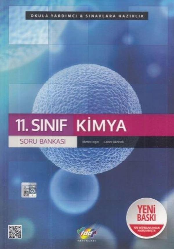 FDD 11. Sınıf Kimya Soru Bankası (Yeni) - FDD Yayınları - Image 1