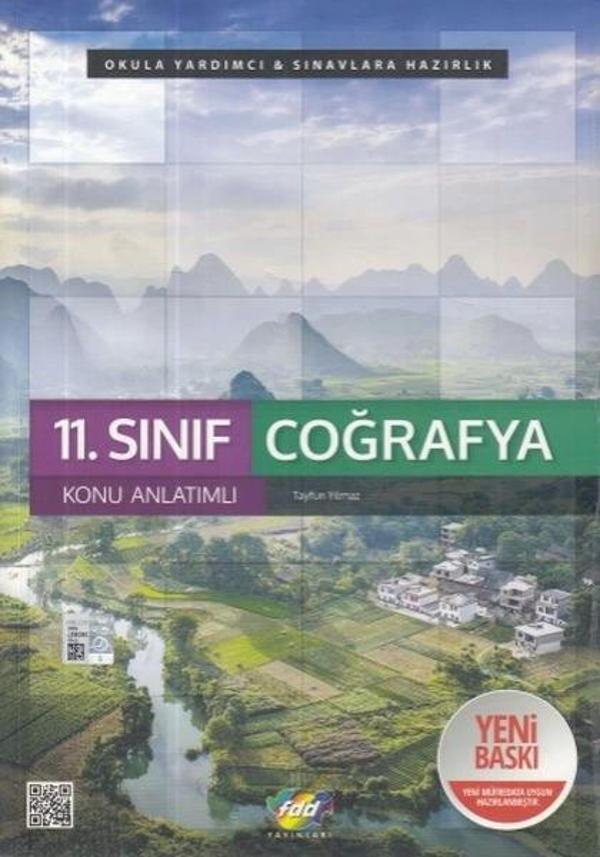 FDD 11. Sınıf Coğrafya Konu Anlatımlı (Yeni) - FDD Yayınları - Image 1
