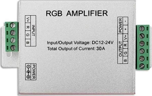 12v-24v 30 Amper Led Rgb Amplıfıer (repeater) - Image 1
