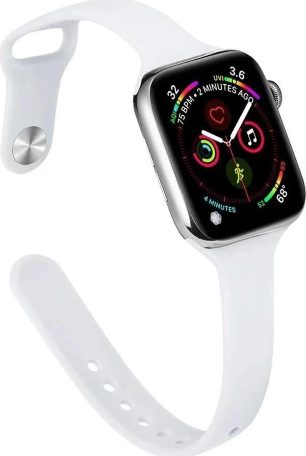 Apple Watch 38mm Klasik Kordon - Beyaz - Image 1