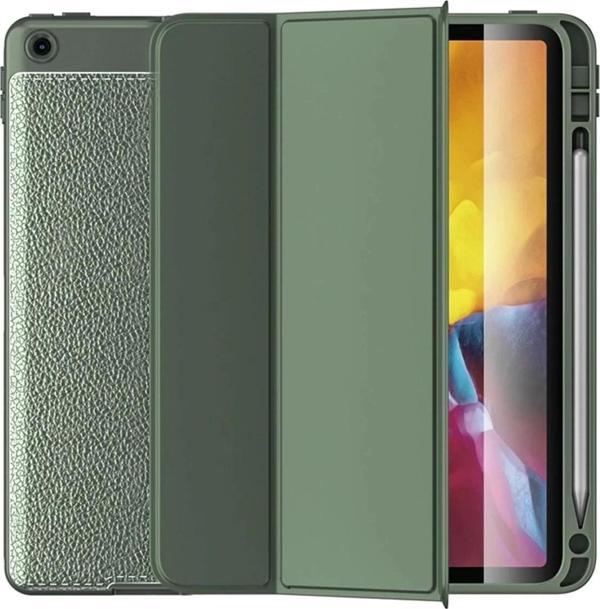 iPad 10.2 (7.nesil) Kılıf Tablet Focus Silikon - Yeşil - Image 1