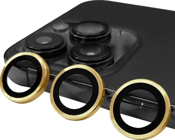 iPhone 14 Pro Raze Metal Kamera Lens - Gold - Image 1