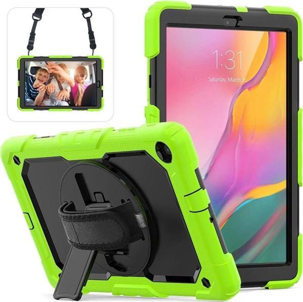 Samsung Galaxy T510 Tab A 10.1 Kılıf Pars Tablet Kapak - Yeşil - Image 1