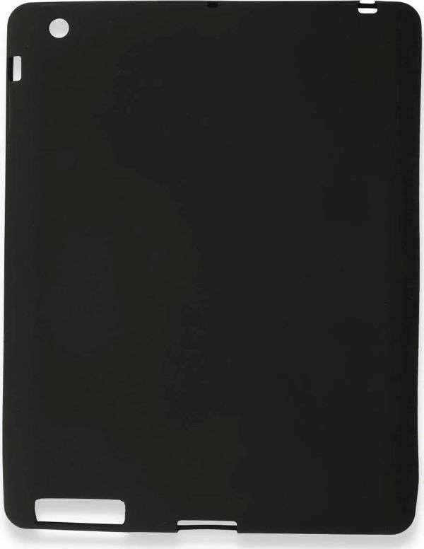 iPad 4 9.7 Kılıf Evo Tablet Silikon - Siyah - Image 1