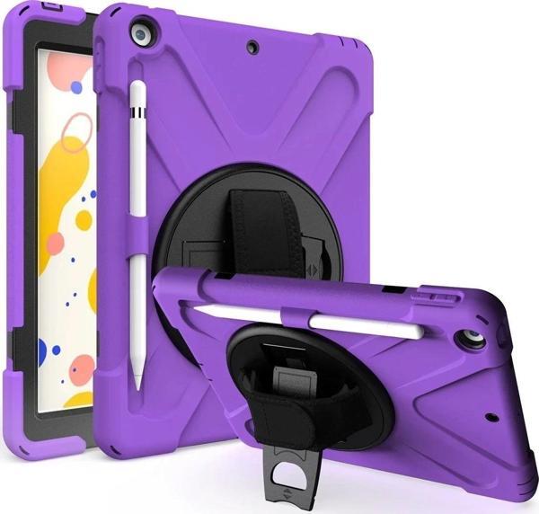 iPad 5 Air 9.7 Kılıf Amazing Tablet Kapak - Mor - Image 1
