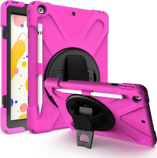 iPad 5 Air 9.7 Kılıf Amazing Tablet Kapak - Pembe - Image 1