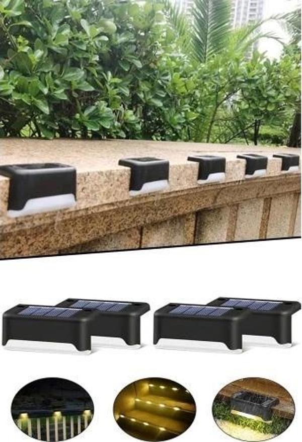 4’lü Solar Köşebent Lamba Gün Işığı - Image 1