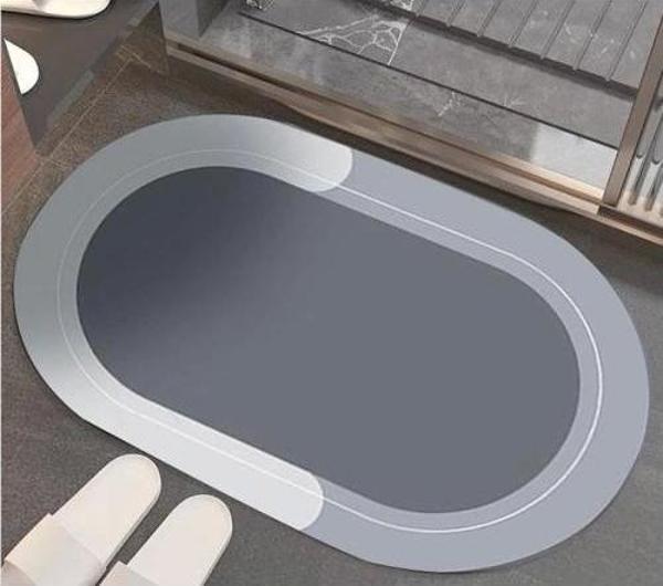 Oval Süper Emıcı Banyo Paspası - Image 1