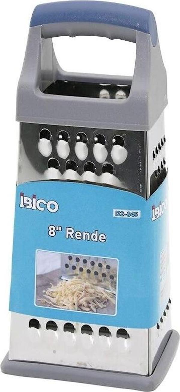 8 İnç - 4gen  Demir Çelik Rende  Renkli Plastik Saplı - Image 1
