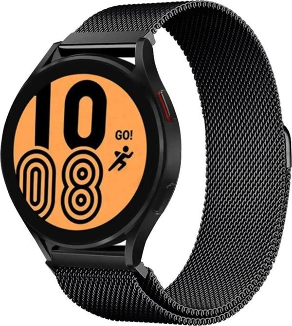 Watch 20mm Metal Mıknatıslı Kordon - Siyah - Image 1