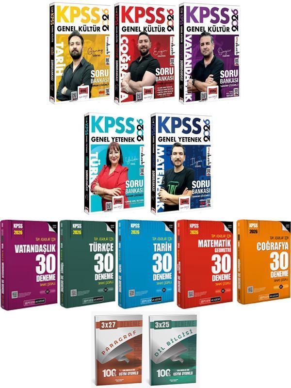Yargı + Pegem 2026 KPSS Lisans GYGK Soru + 150 li Deneme + Anla Kazan Deneme 12 li Set - Pegem Akademi Yayıncılık - Image 1