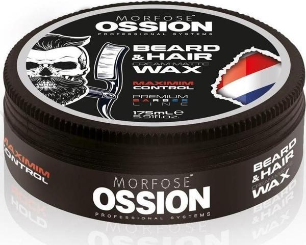 Morfose Ossion Premium Barber Line Krem Mat Saç Ve Sakal Wax 175 Ml - Image 1