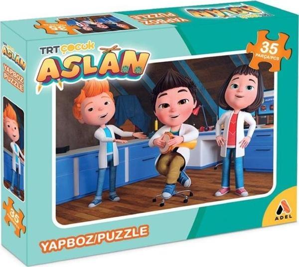 Trt Çocuk Aslan Buluşçu Puzzle - 35 Parça - Image 1