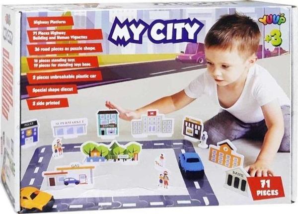My City Otoyol Puzzle Seti - Adn-3433 - Image 1