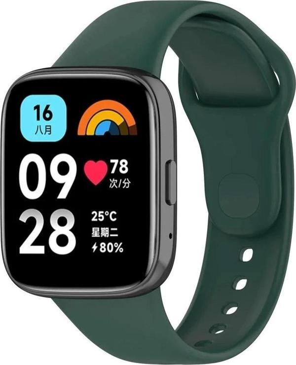 Xiaomi Redmi Watch 3 Active Klasik Kordon - Haki Yeşil - Image 1