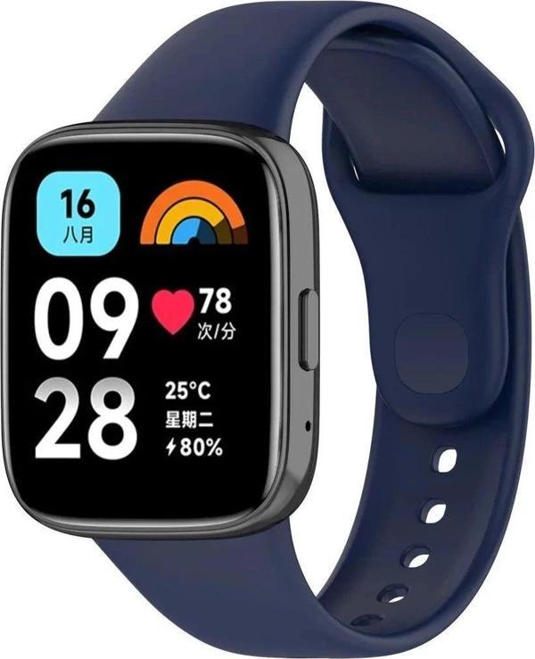 Xiaomi Redmi Watch 3 Active Klasik Kordon - Lacivert - Image 1