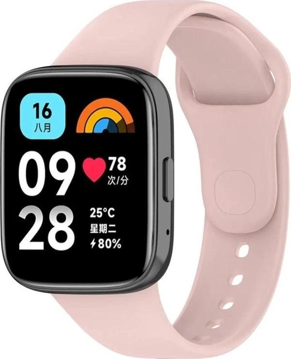 Xiaomi Redmi Watch 3 Active Klasik Kordon - Pudra - Image 1