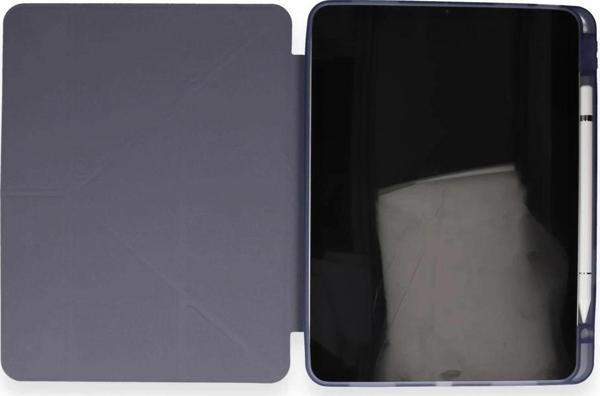 Huawei MatePad Air 11.5 Kılıf Kalemlikli Mars Tablet Kılıfı - Lila - Image 1