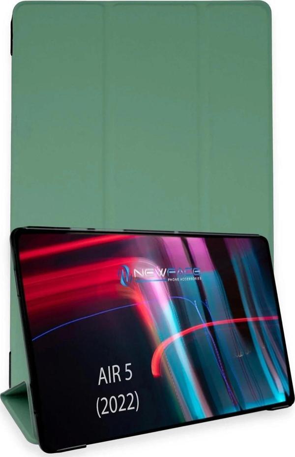 iPad Air 5 (2022) Kılıf Tablet Smart Kılıf - Koyu Yeşil - Image 1