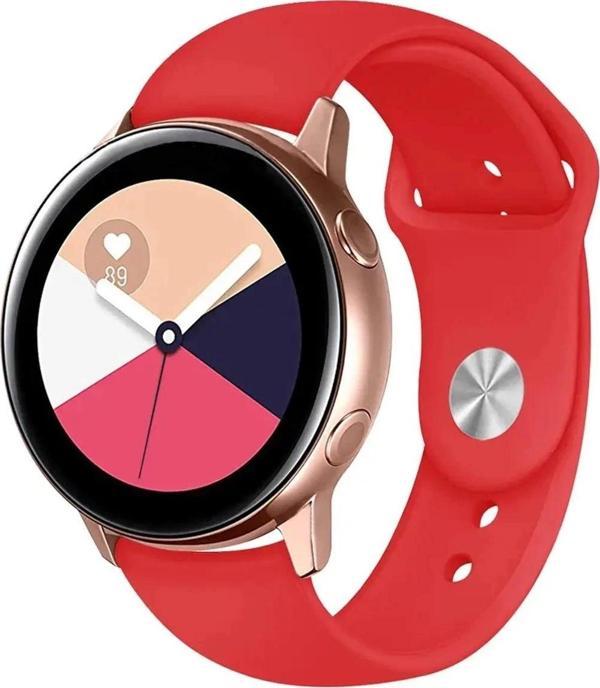 Watch 22mm Klasik Kordon - Kırmızı - Image 1