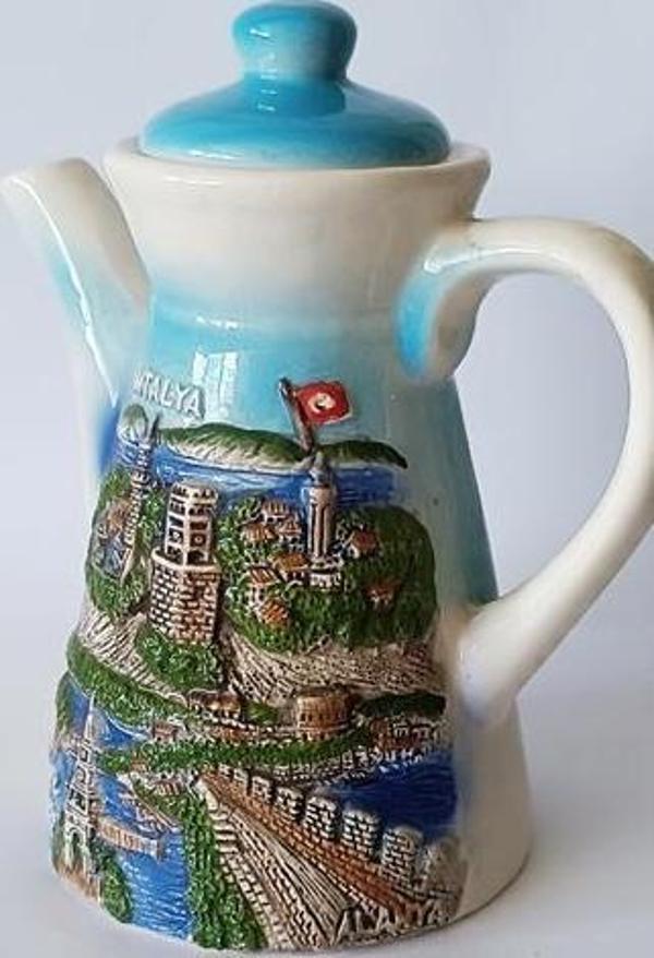 Çaydanlık Sütlük Bitki Çayı Demliği Seramik 320 ML  - Image 1