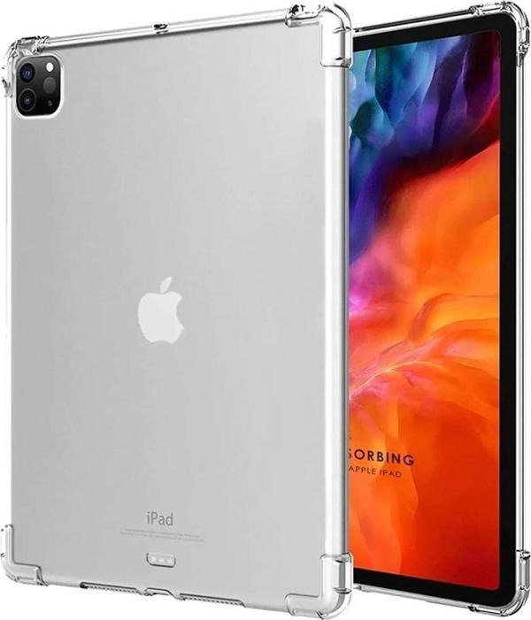 iPad Pro 11 (2018) Kılıf Anti Şeffaf Tablet Silikon - Şeffaf - Image 1
