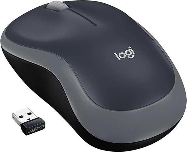 Logıtech M185 Gri Kablosuz Mouse - Image 1