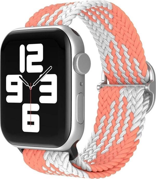Watch 22mm Star Kordon - Pembe-Beyaz - Image 1