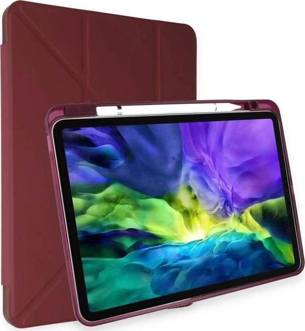 iPad Pro 11 (2018) Kılıf Kalemlikli Mars Tablet Kılıfı - Mor - Image 1