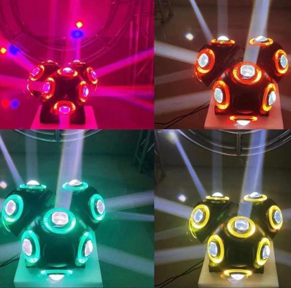 DJ PRO 12x10 WATT 360 DERECE LED BEAM LAZER STROBE ROBOT IŞIK - Image 1