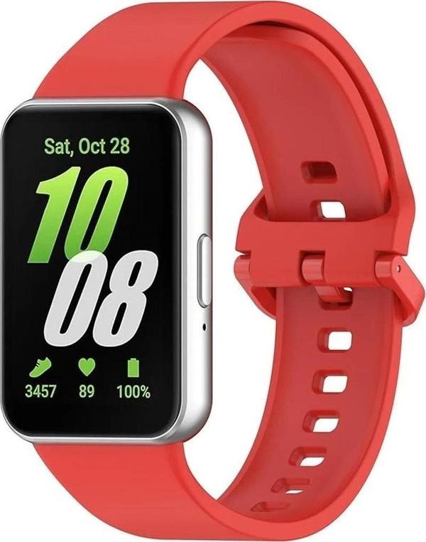 Samsung Galaxy Fit 3 Klasik Kordon - Kırmızı - Image 1