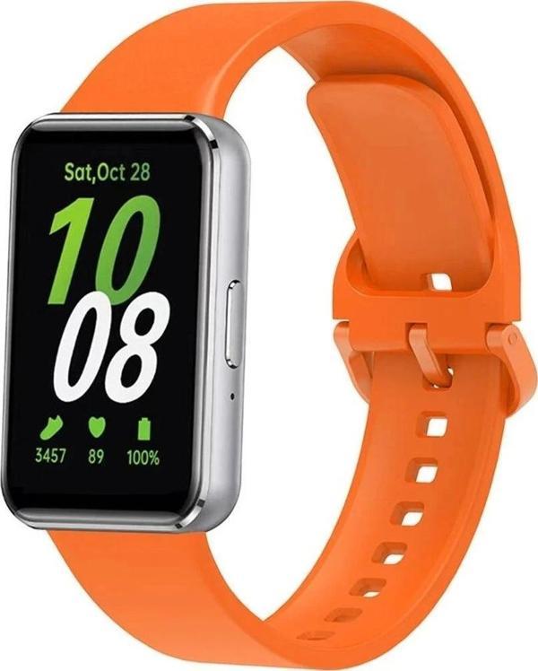 Samsung Galaxy Fit 3 Klasik Kordon - Turuncu - Image 1