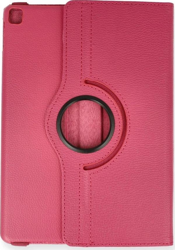 iPad Pro 13 (2024) Kılıf 360 Tablet Deri Kılıf - Pembe - Image 1