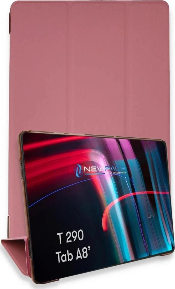 Samsung Galaxy T290 Tab A 8 Kılıf Tablet Smart Kılıf - Pembe - Image 1