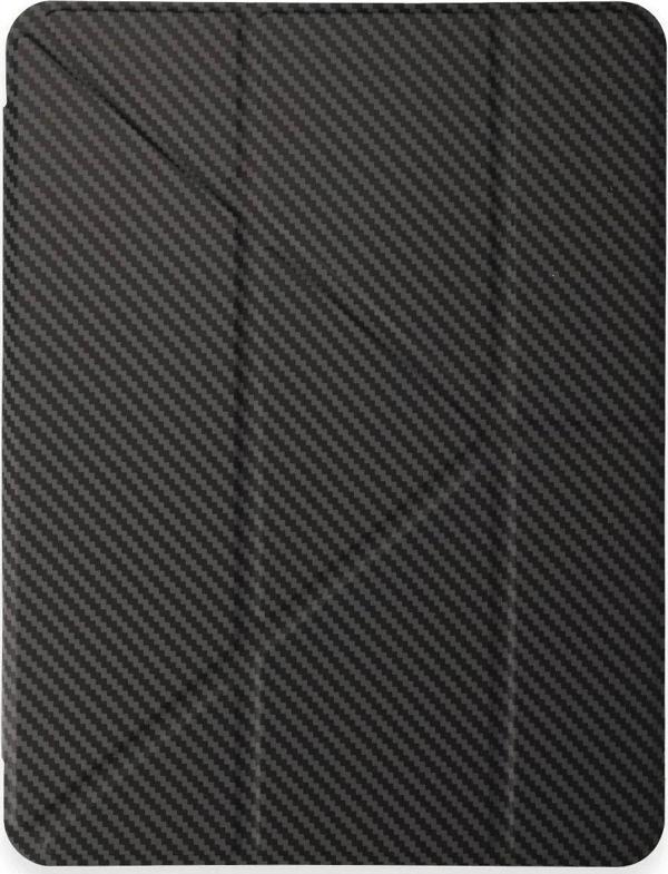 iPad Pro 13 (2024) Kılıf Color Karbon Tablet Kılıfı - Koyu Gri - Image 1