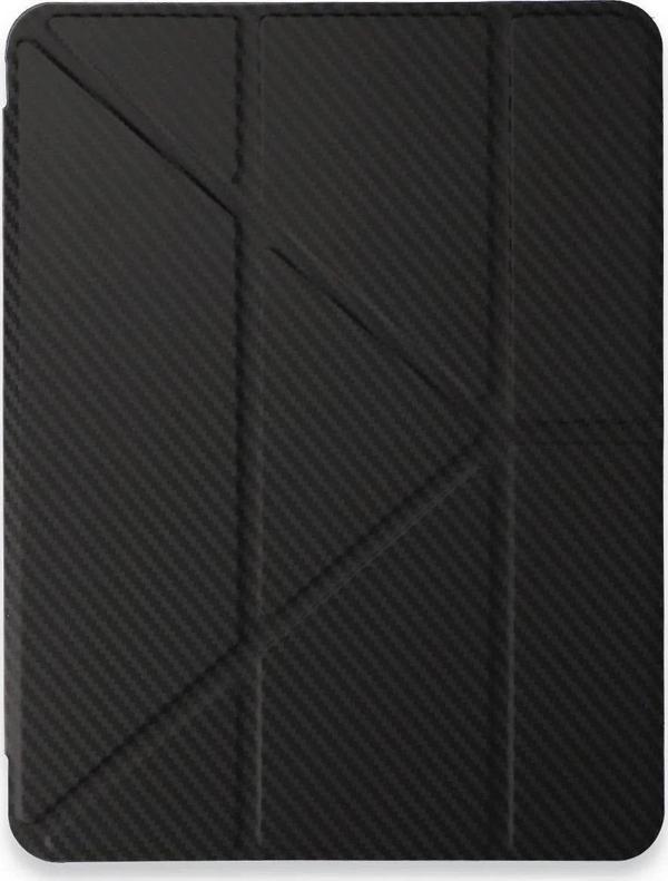 iPad Pro 13 (2024) Kılıf Color Karbon Tablet Kılıfı - Siyah - Image 1