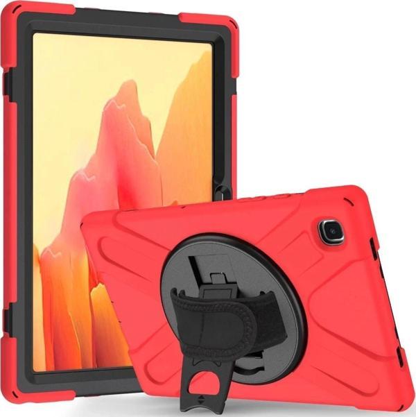 Samsung Galaxy T500 Tab A7 10.4 Kılıf Amazing Tablet Kapak - Kırmızı - Image 1