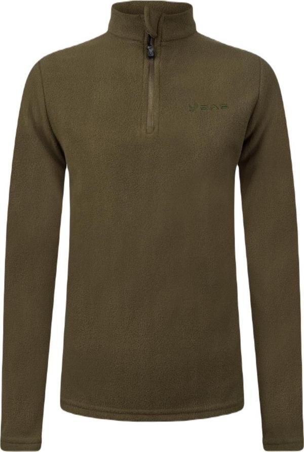 2AS Potra Yarım Fermuarlı Çocuk Polar Sweatshirt Haki - Image 1