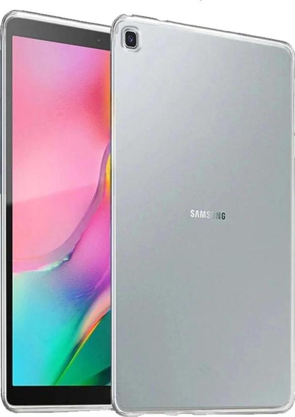 Samsung Galaxy T500 Tab A7 10.4 Kılıf Tablet Şeffaf Silikon - Image 1