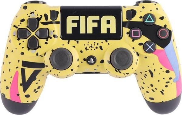 DualShock 4 V2 FIFA Ultimate Yellow ZCT2 Kablosuz PS4 Oyun Kolu - Image 1
