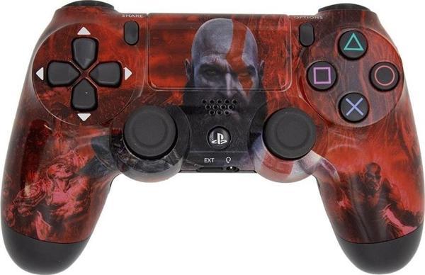 DualShock 4 V2 God Of War Kratos Edition ZCT2 Kablosuz PS4 Oyun Kolu - Image 1